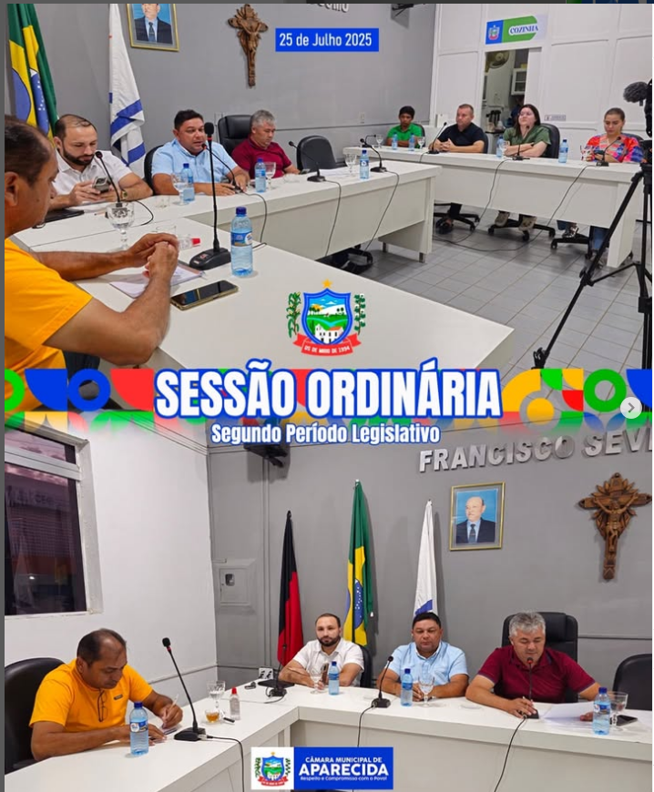 Na sexta-feira, 25 de julho, foi realizada a 1ª Sessão Ordinária do 2º Período Legislativo da 8ª Legislatura da Câmara M